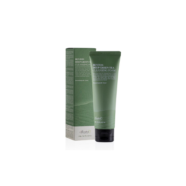 Benton - Deep Green Tea Cleansing Foam 120g - KoreaCosmetics.de