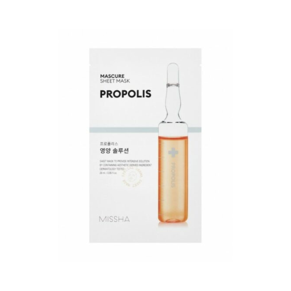 Missha - Mascure Nutrition Propolis Sheet Mask 28ml - KoreaCosmetics.de